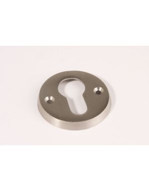 Profilzylinder Rosette Nickel Gebürstet 50mm
