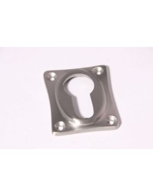 Profilzylinder Rosette Nickel Gebürstet 38mm