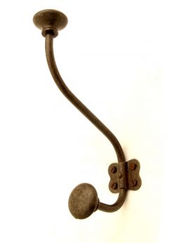 Kleiderhaken Eisen Rost 130mm
