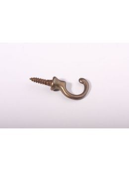 Kleiderhaken Bronze Antik 16mm