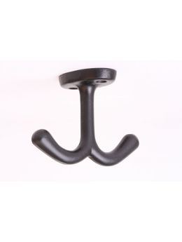 Deckenhaken Schwarz 60mm