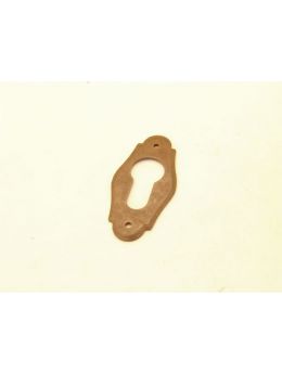 Profilzylinder Rosette Eisen Rost 34mm