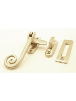 Fensterverschluss stahl gebürstet 11mm