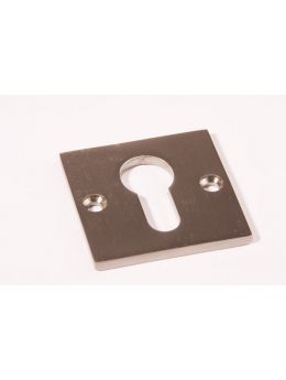 Profilzylinder Rosette Nickel Gebürstet 50mm