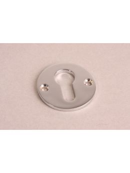 Profilzylinder Rosette Chrom 50mm
